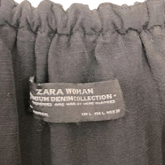 Off the shoulder black summer dress from Zara - Picture 3 of 3